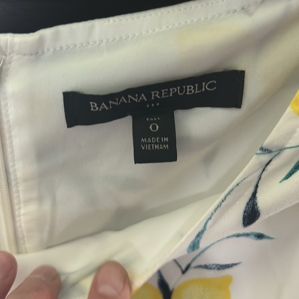 Banana Republic Yellow Green Midi Sundress - Picture 5 of 5